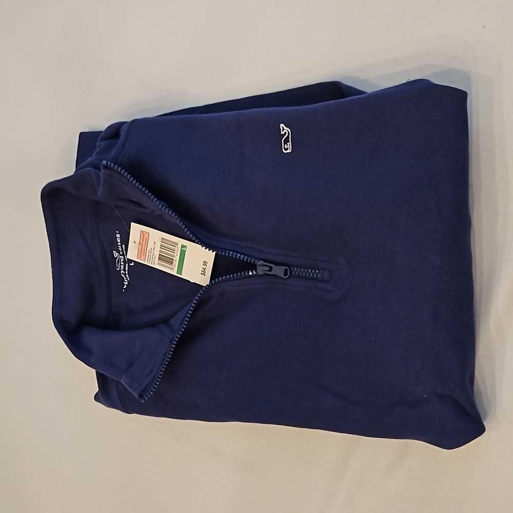 New with Tags Vineyard Vines Broadfield Qtr Zip